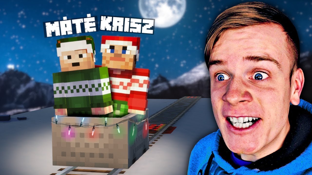 KARÁCSONYI VASUTAT ÉPÍTÜNK! 🎄🚂 | Karácsonyi Minecraft #9