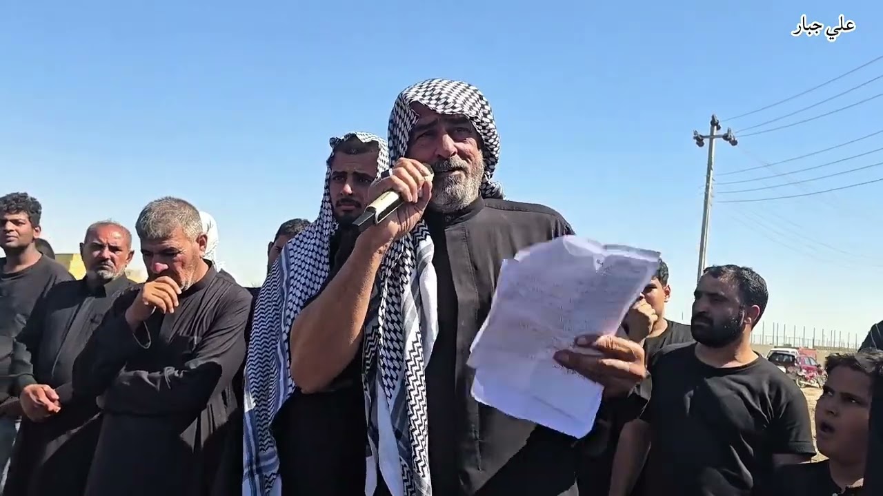 شعيرة الفزعة الحسينية (الركضة) موكب الإمام علي بن أبي طالب ع ذي قار قضاء الفجر