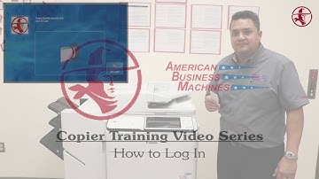 Copier Login Instruction