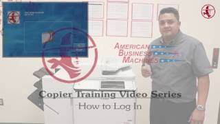 Copier Login Instruction