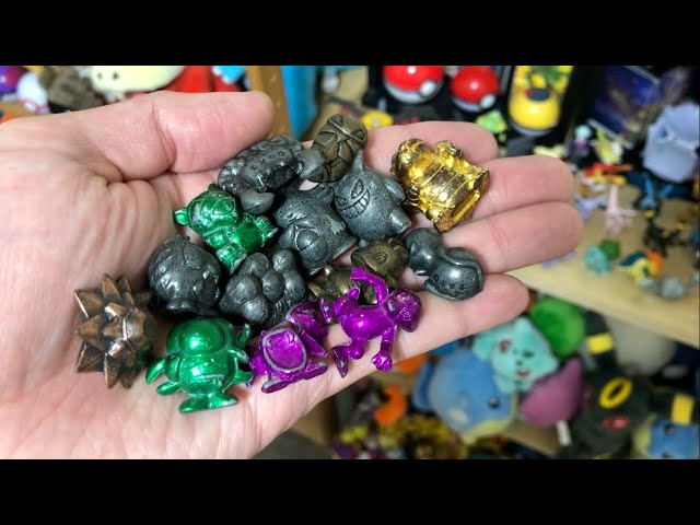 ポケモンメタルフィギュアカラーメタリックver10体セット当時物 メタルポケモンたちが実家から出てきたのでコレクションに
