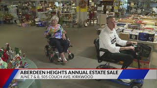 Visit the annual Aberdeen Heights Estate Sale