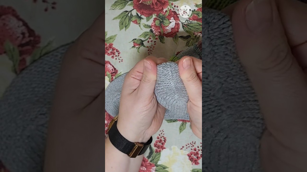 Соединить петли мыска при помощи крючка 