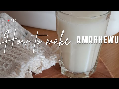 Vlogtober Let S Make AmaRhewu How To Make Amarhewu Mageu Non Alcoholic Fermented Maize Meal Drink