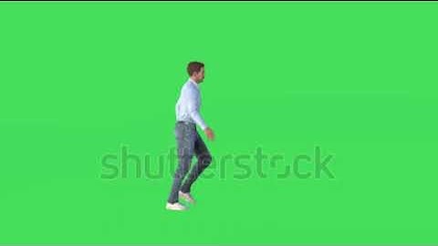 Man green screen free download 3d man walking Chromakey animation rendering buy in telegram bio