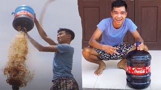 PHD | Thử Nghịch Tên Lửa Cocacola Khổng Lồ | Giant Cocacola Rocket