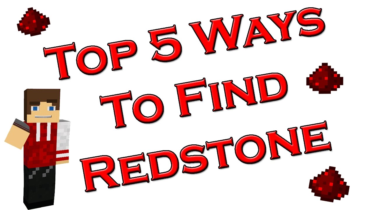 How to Find Redstone in Minecraft