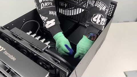 Insane 4× H100 Water-Cooling Rig – Threadripper Beast Machine!