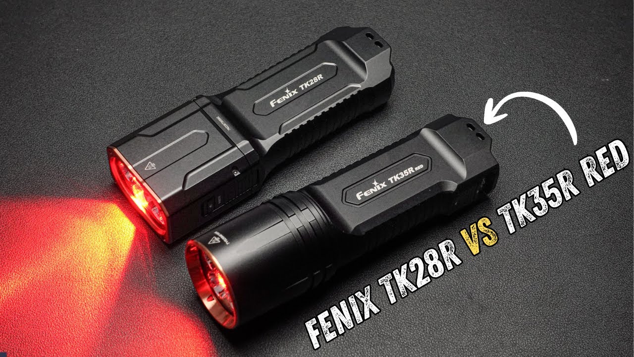So sánh Fenix TK28R vs TK35R RED: Suýt “dẫm chân” nhau