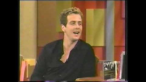 Joey McIntyre on The Wayne Brady Show 12/5/02