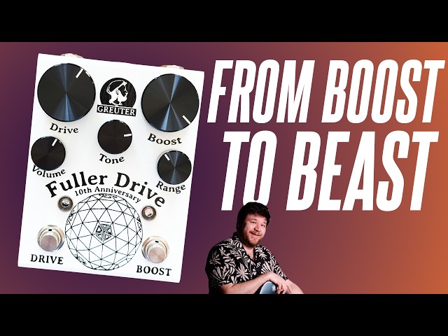 A KILLER Amp Like Overdrive! Greuter Audio Fuller Drive 10th