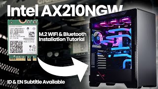 Cara Instal M.2 Wifi & Bluetooth ke Desktop PC | Intel AX210NGW Installation Toturial