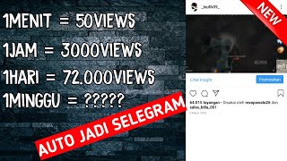 Cara menambah views instagram dengan cepat - AUTO JADI SELEBGRAM(IGTOLLS)