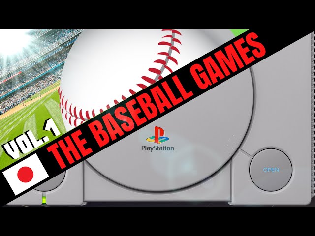 Sony Playstation: All BASEBALL Games VOL.1 - Japan-only