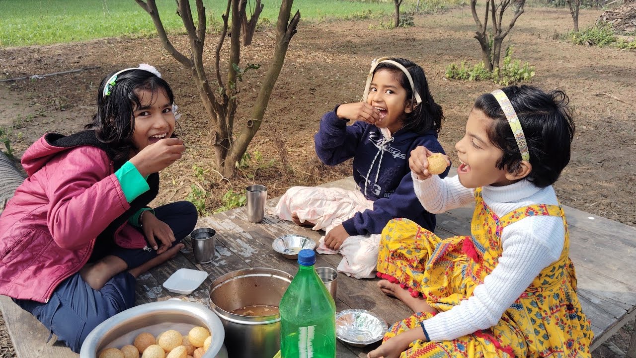 पानी पूरी party 🎉 || Pani puri party || golgappe 