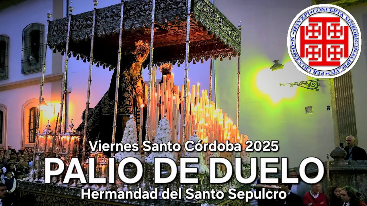 SANTO SEPULCRO, PALIO DE DUELO | Viernes Santo'25 en Córdoba | Música polifónica del Coro Cantabile