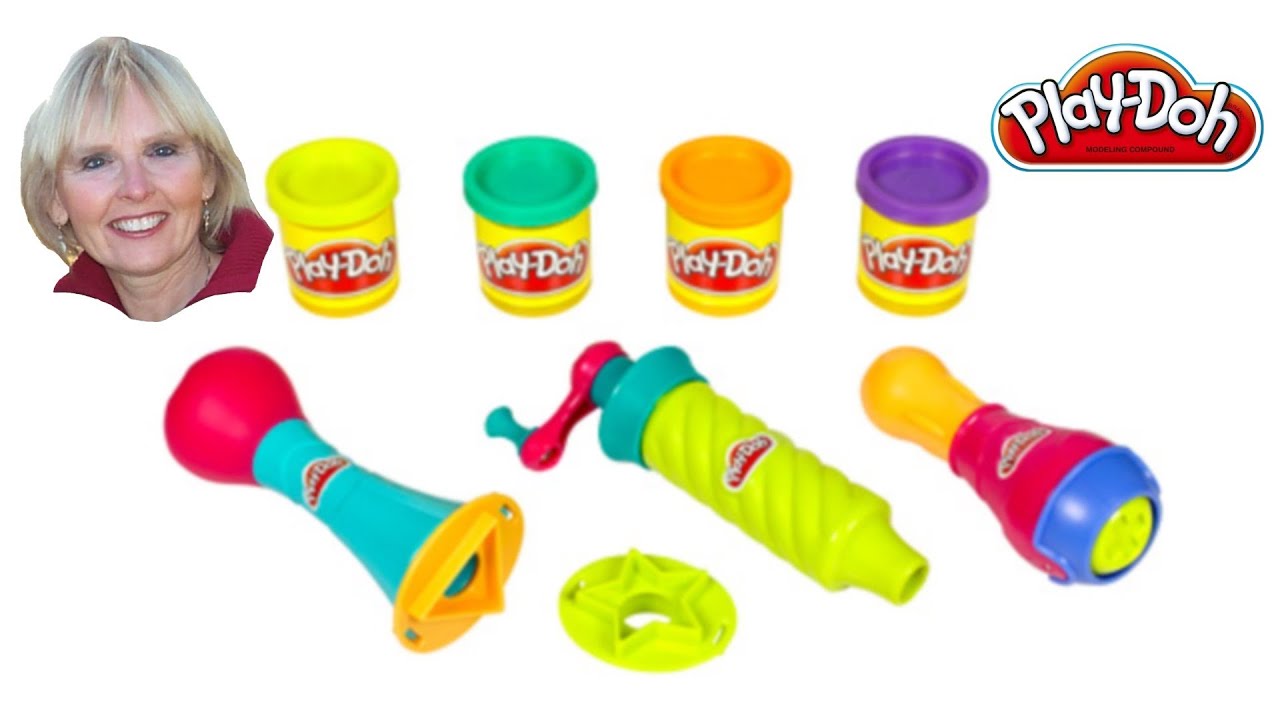 ♥♥ Play-Doh Super Tools Set - Dial 'n Stamper, Twirl 'n Twister