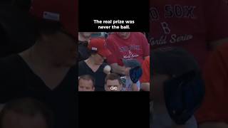 He Gave The Ball Away 🥹⚾