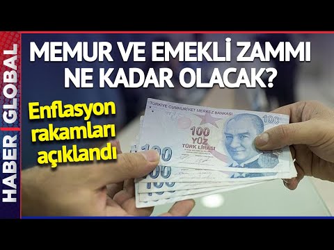 Memur ve Emekli Zammı Ne Kadar Olacak? Enflasyon Rakamları Açıklandı