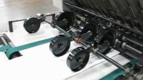 Baum 20 cont feed folder high speed video 2