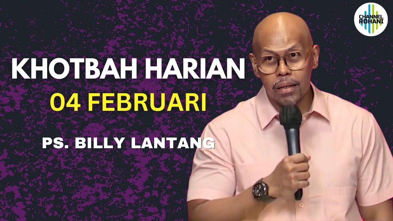 Khotbah Ps. Billy Lantang - 04 Februari 2026 #27