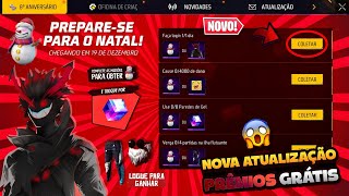 TÁ CHEGANDO!! MELHOR EVENTO, ROUPA EVOLUTIVA DO NATAL, CUBO MÁGICO GRÁTIS, CALÇA DO ANJO - FREE FIRE