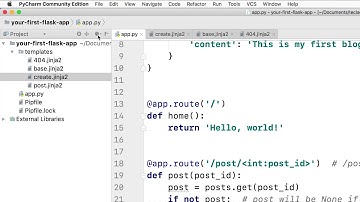 video15 6 Rendering forms with Flask and Python