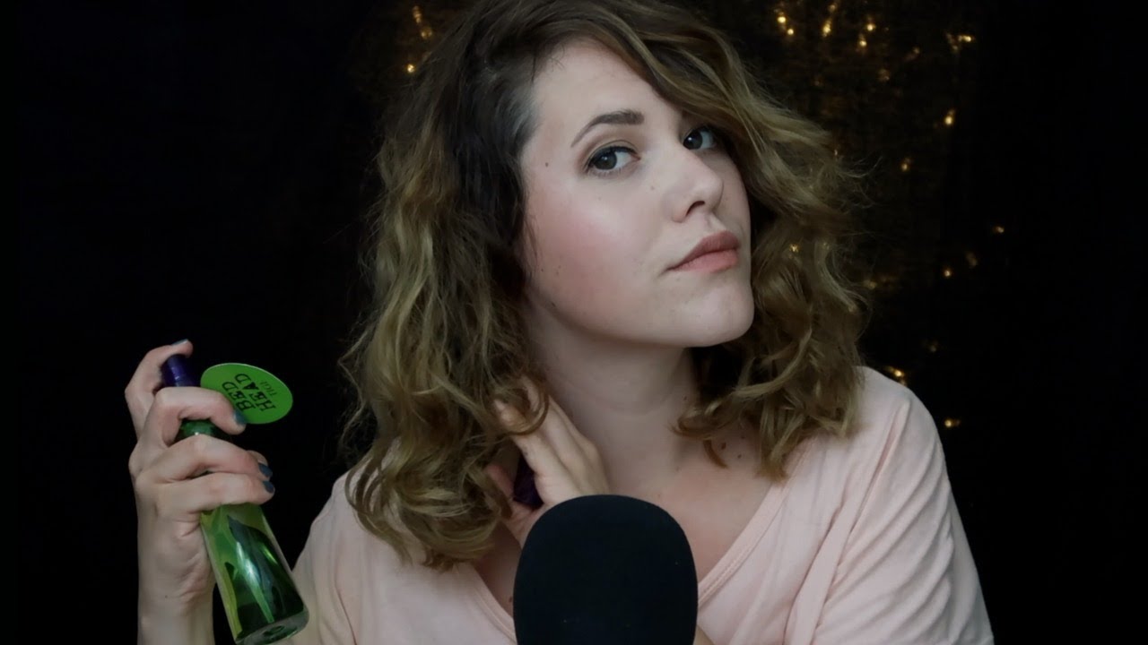 ASMR Sanftes Haarspiel ♡ geflüsterte Produktreview inkl. Tapping & Hairsounds | deutsch/german