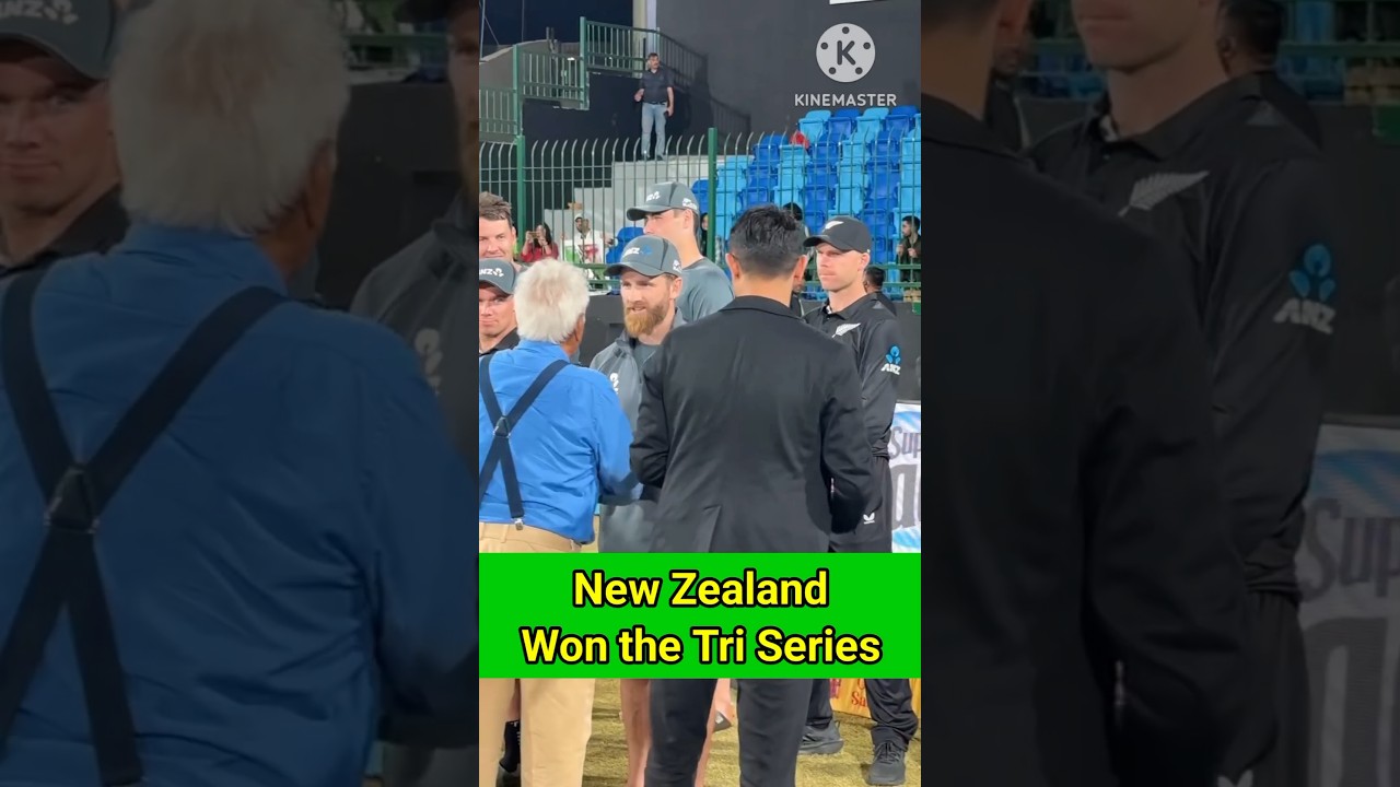New Zealand won the Tri Series | Pak Vs NZ Tri Series | Tri Series 2025 