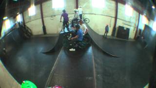 bmx backflip attempt 1