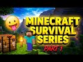 Minecraft Survival Series Part 1 | New World Survival Begins 🔥
