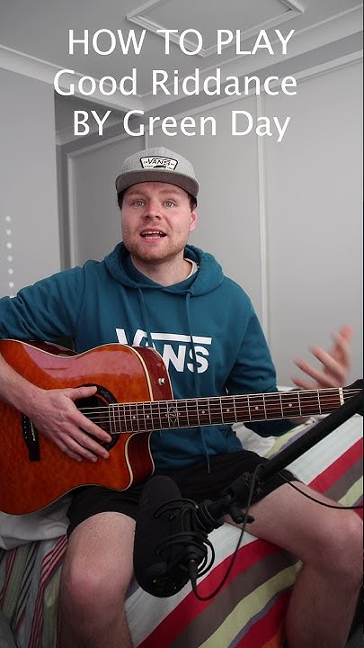 How To Play Good Riddance On Guitar How to play Good Riddance by Green Day on Acoustic Guitar - YouTube
