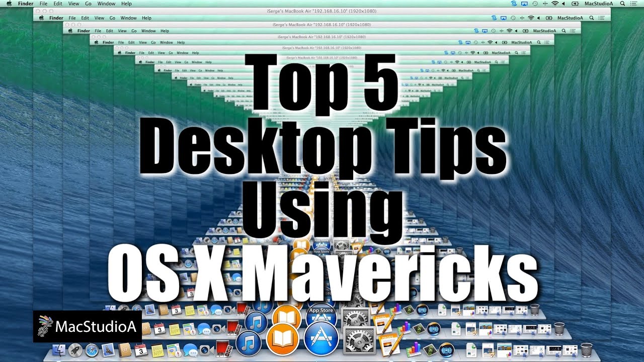 Top 5 Desktop Tips in OS X Mavericks - YouTube