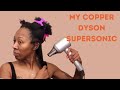 Trying my dyson supersonic hair dryer for the first time heyknottygirl