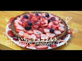 【ホットケーキミックスで】イチゴチョコタルト【簡単】