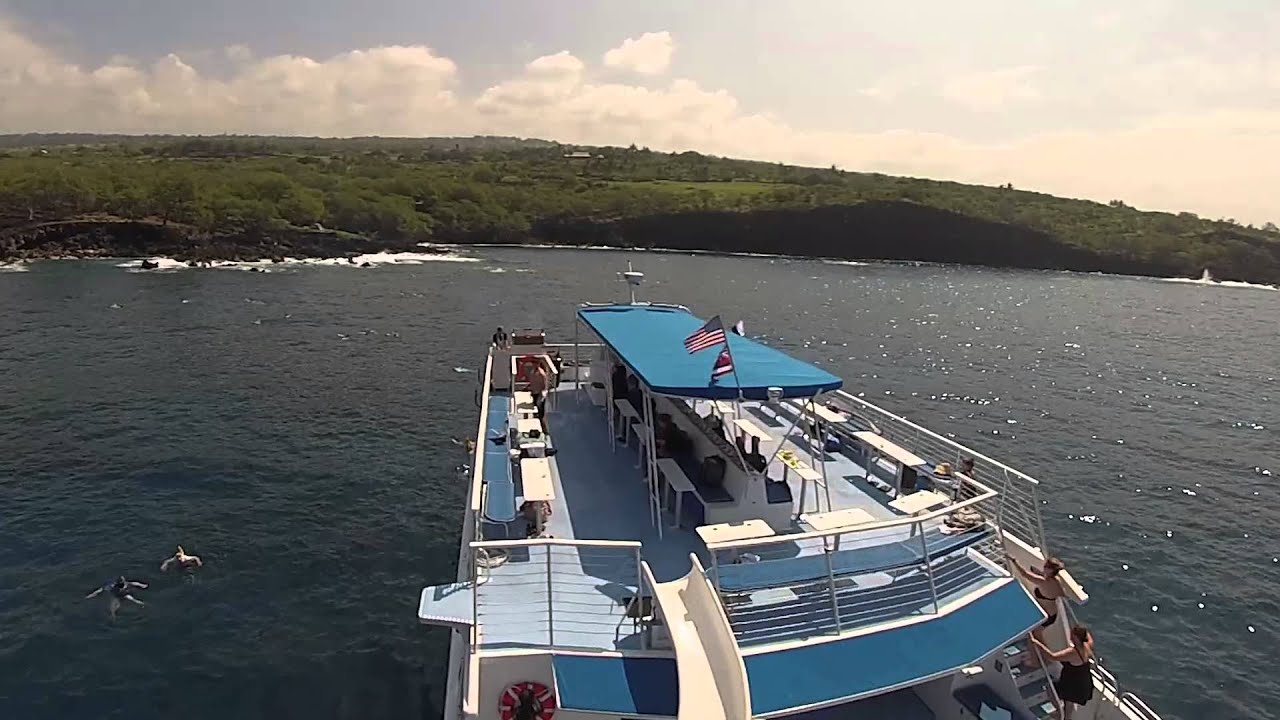 Kona Hawaii Body Glove Boat YouTube