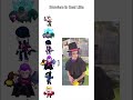brawl stars brawlers irl 💀💀💀 #brawlstars #shorts