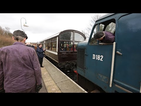 On Board D182 At The Bluebell Diesel Gala