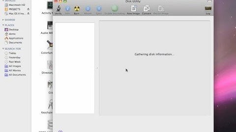Apple Quick Tips- Make a bootable disk image!!