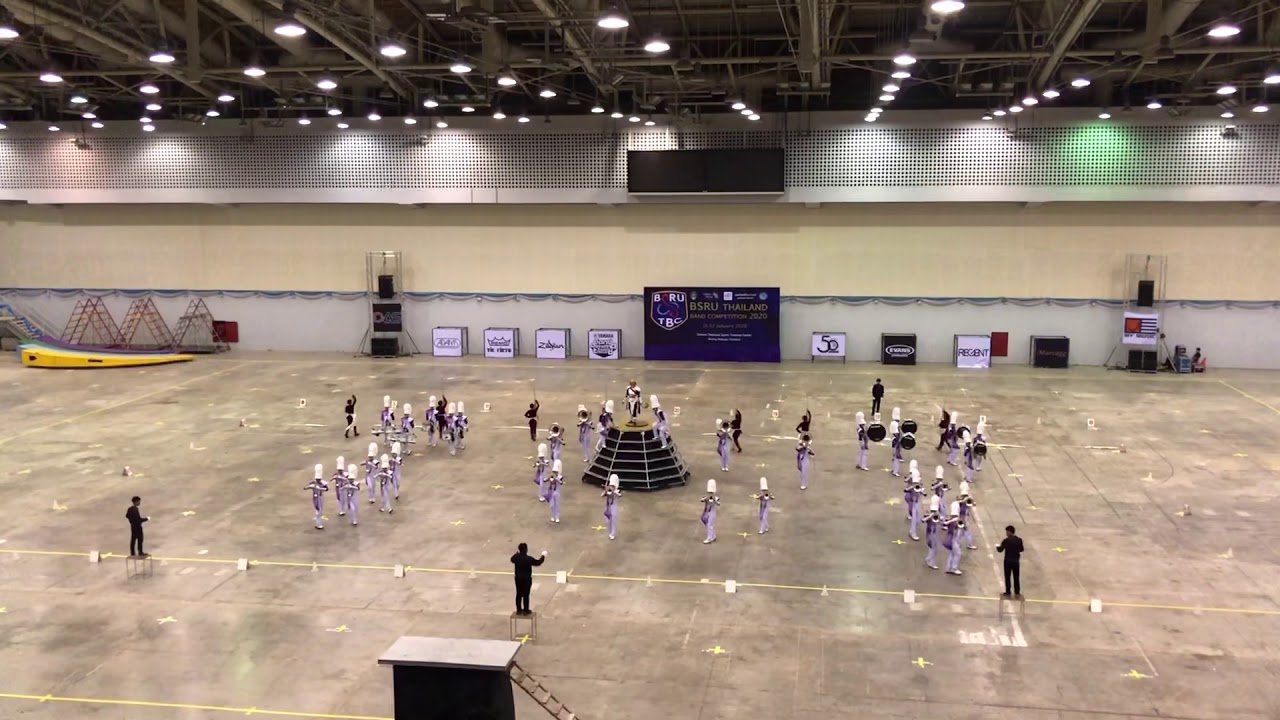 วงโยธวาทิต ร.ร.บ้านไผ่ Display ข #BSRU #TBC2020