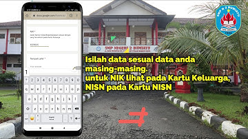 Pengisian Formulir Pendaftaran PPDB