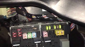 Mk7 transit fuse box - hidden fuse box behind 1st box