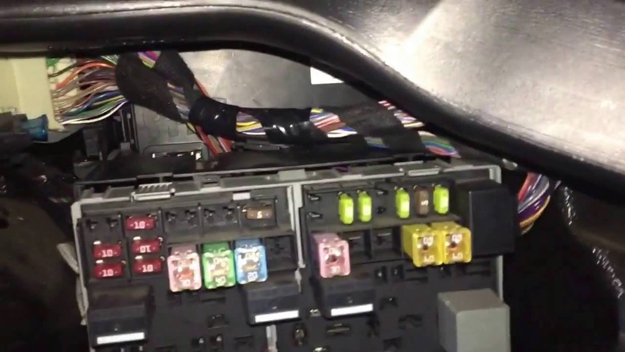 Mk7 transit fuse box - hidden fuse box behind 1st box ... stereo wiring diagram for 2003 ford f150 