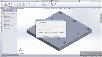 Solidcam New Milling Cam-Part and Define Work Coordinate System no 0020