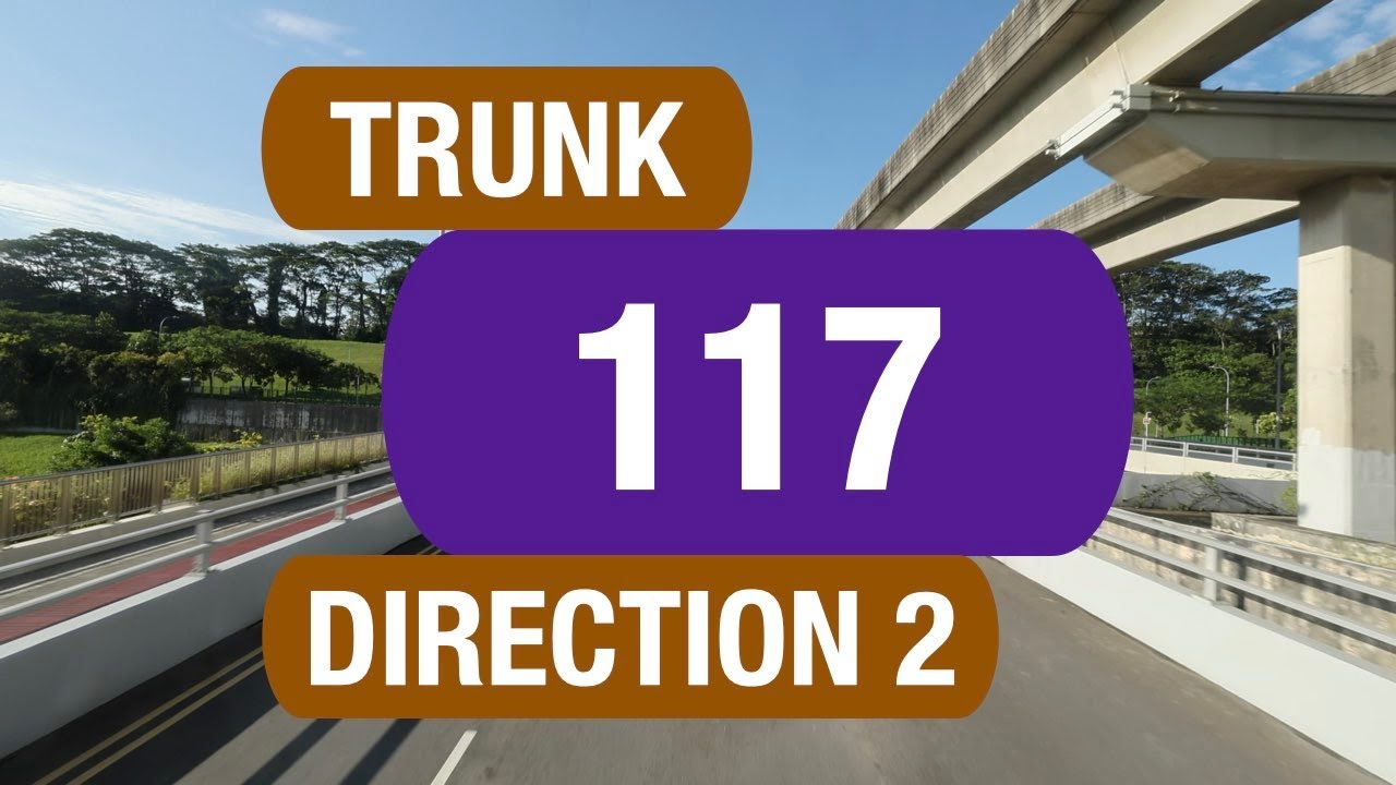 SBS Transit Trunk 117 (Direction 2) | Bus Service Route Visual