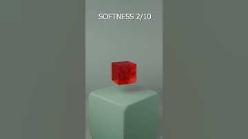 Soft body simulation #3dart #3danimation #simulation #satisfying  #blenderlovers #blenderrender3d