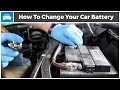 How To Change Your Car Battery