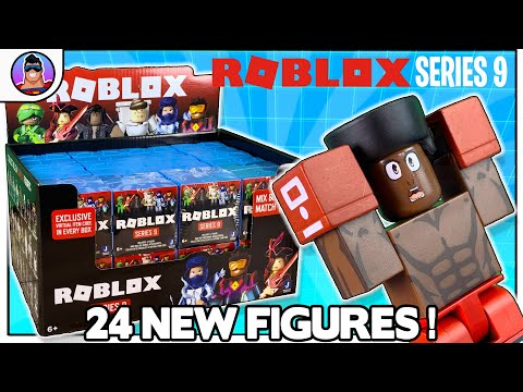 ROBLOX Series 9 Mystery Boxes Unboxing | 24 New Figures! - YouTube