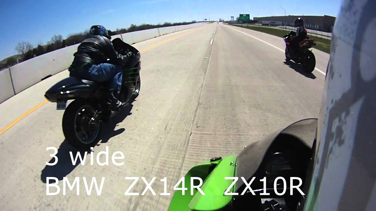 Hail to the King BMW v ZX14R v 04 ZX10R v 08 GSX YouTube