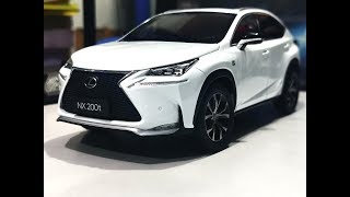 Match Highlights 1/18 Dealer EdtionLexus NX200T 2015 (Snow White)